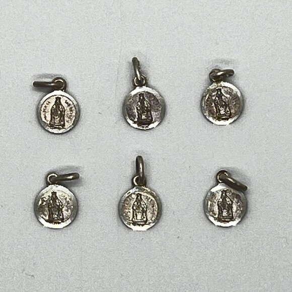Jewelry - Ntra Sra de Los Reyes - Silver Plated Pendants - 6 in total w/ clasps